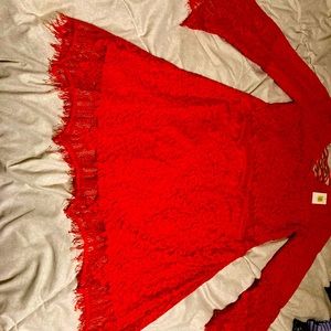 Valentines Day Sugar Lips Dress